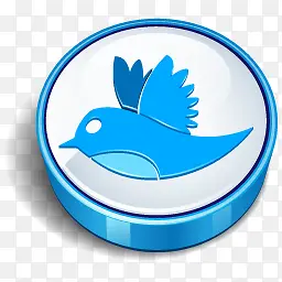 Twitter鸟标志图标