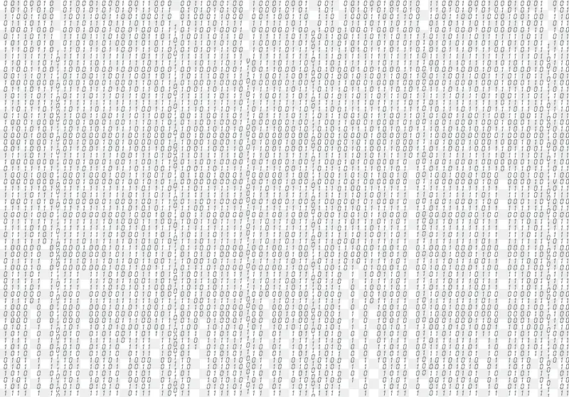 矢量灰色二进制代码造型科技纹路
