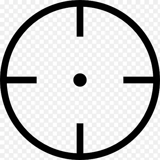 圆形目标符号图标