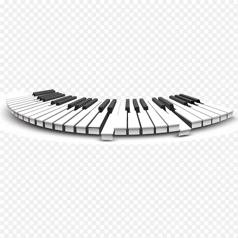 钢琴键简图