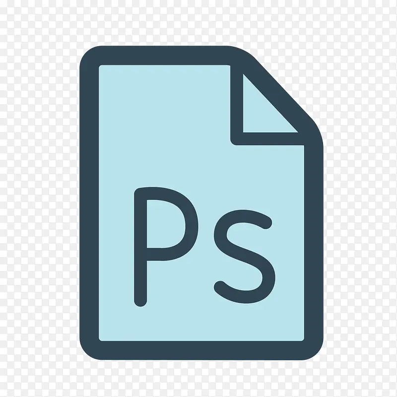 简约PS软件图标矢量图标免抠图PNG图片素材下载_图片编号8132058-PNG素材网