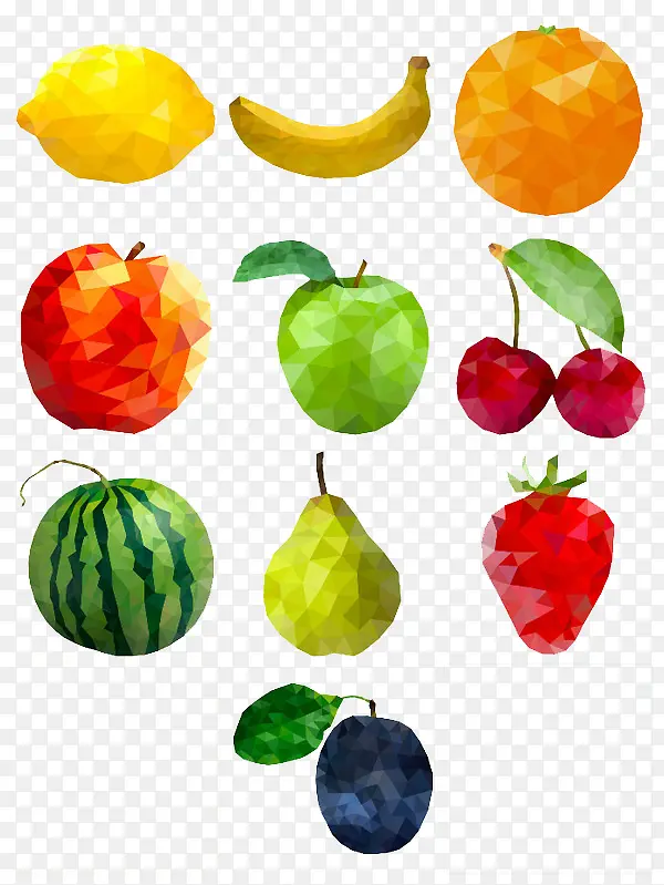 矢量水果图案