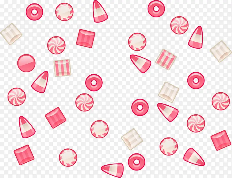 粉色甜甜圈背景