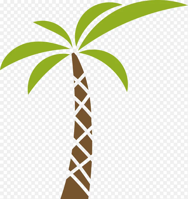 椰树矢量图
