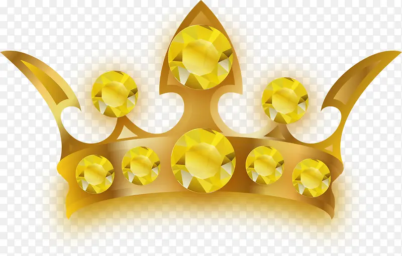 小清新黄色皇冠