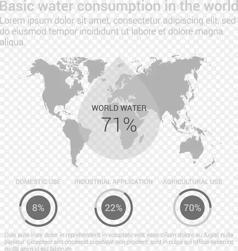 世界水源信息图片素材