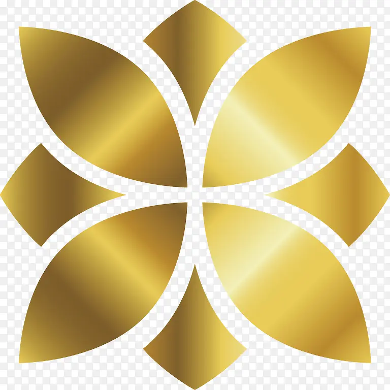 金色花纹设计