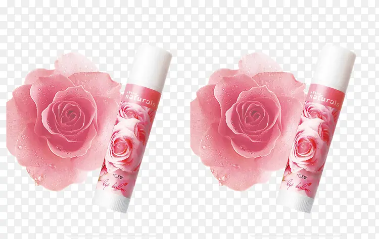 两支雅芳玫瑰水润唇膏