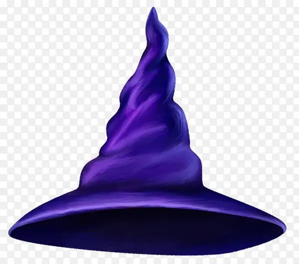 紫色巫师帽