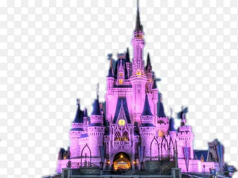 紫色梦幻城堡