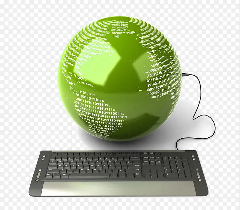 绿色地球键盘