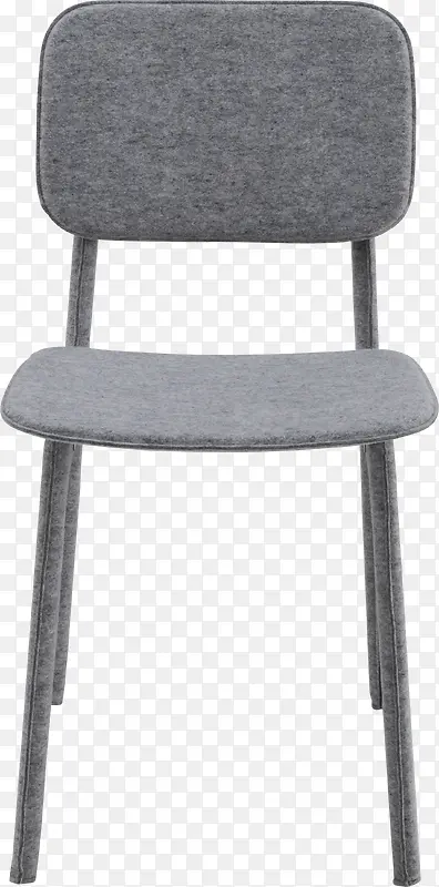 灰色靠背椅