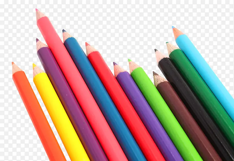 彩色的铅笔免抠素材