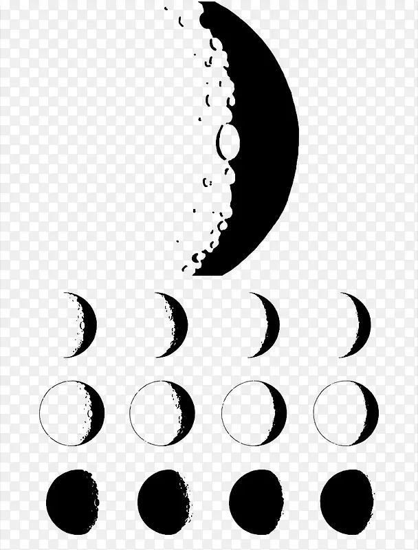 月食图案