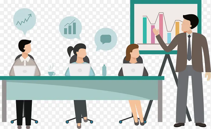 上班的人PNG图片素材下载_图片编号8160193-PNG素材网