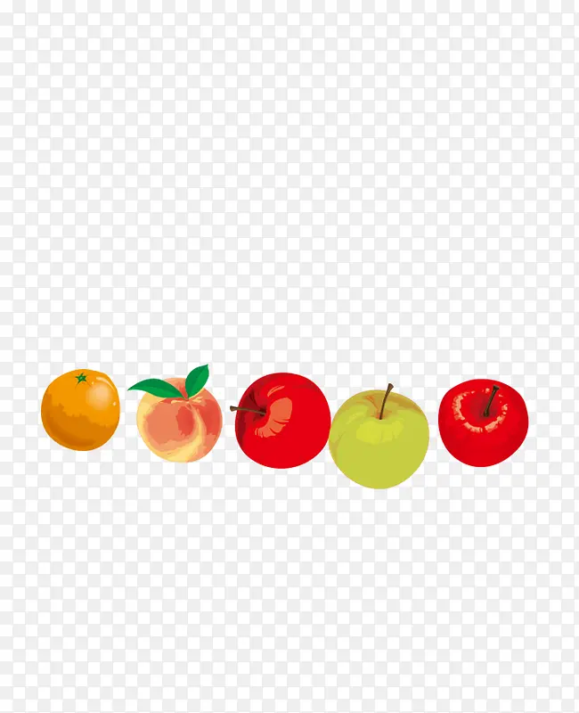 彩色水果