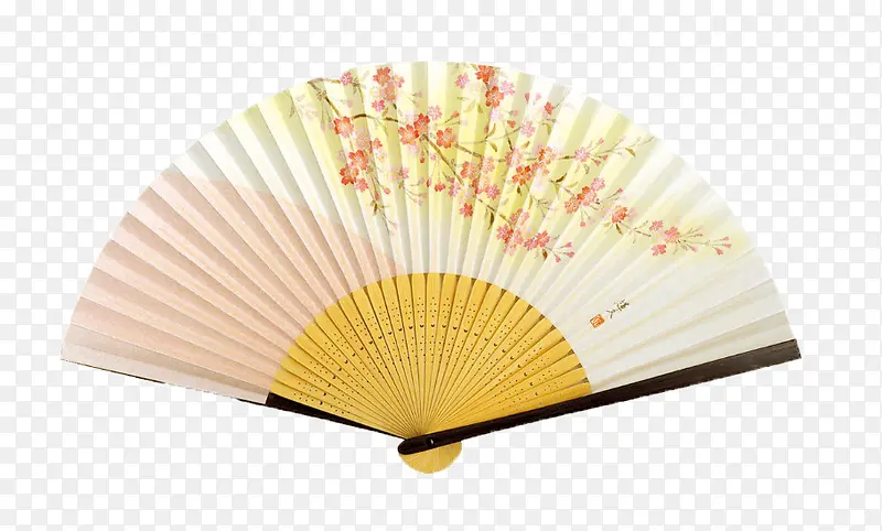 梅花扇子素材