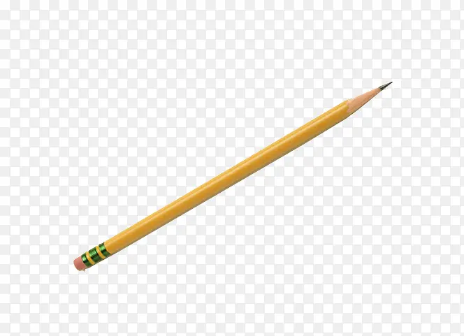 木质黄色铅笔