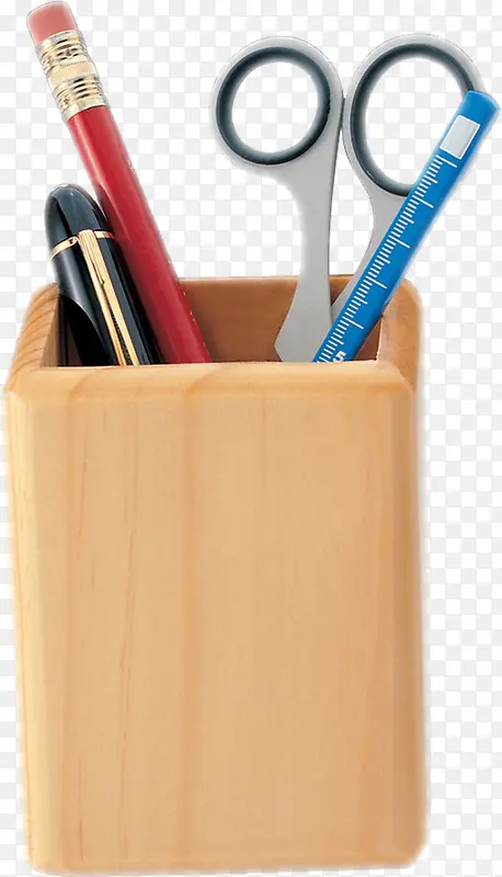 木质笔筒