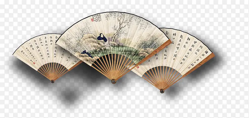 古典中国风扇子