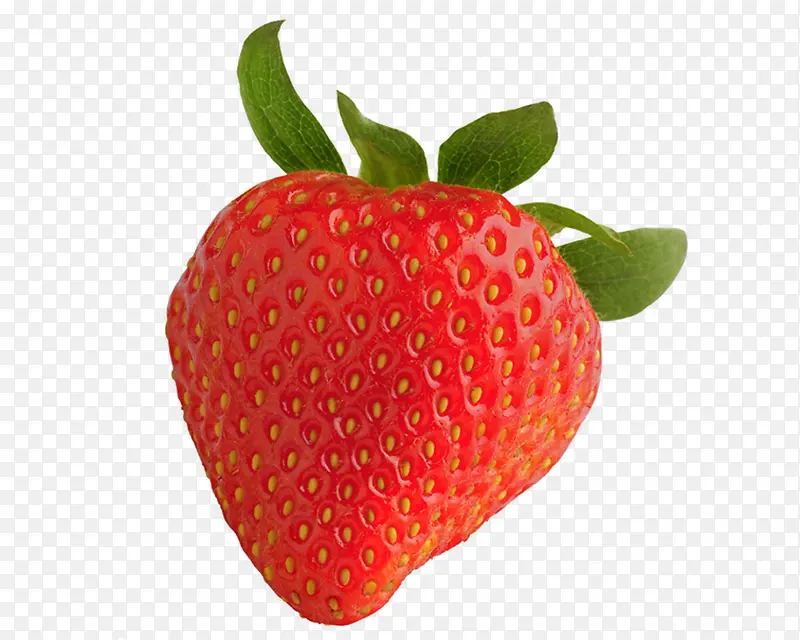 红色可口草莓