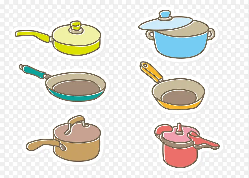 卡通厨具图片
