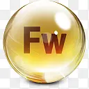FW水晶软件桌面网页图标