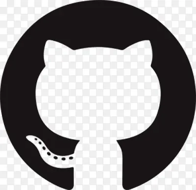 小猫的剪影