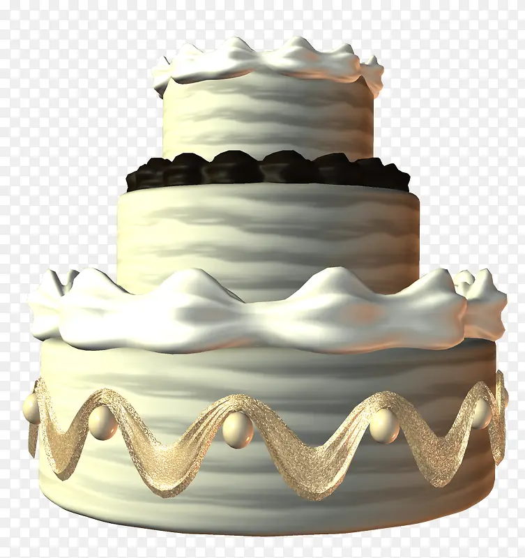 三层蛋糕