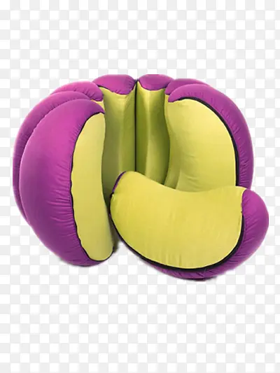 家居设计感紫色抱枕