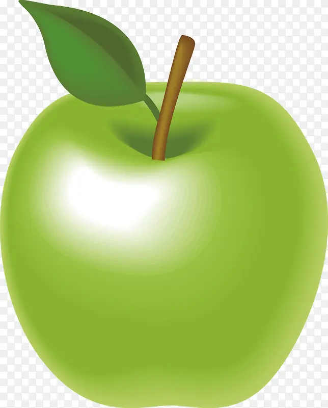 绿苹果矢量