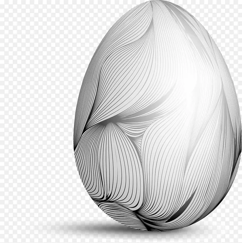 复活节白色条纹彩蛋