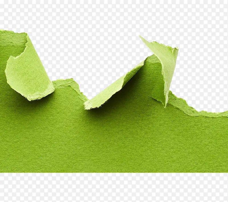 绿色碎纸高清免扣素材