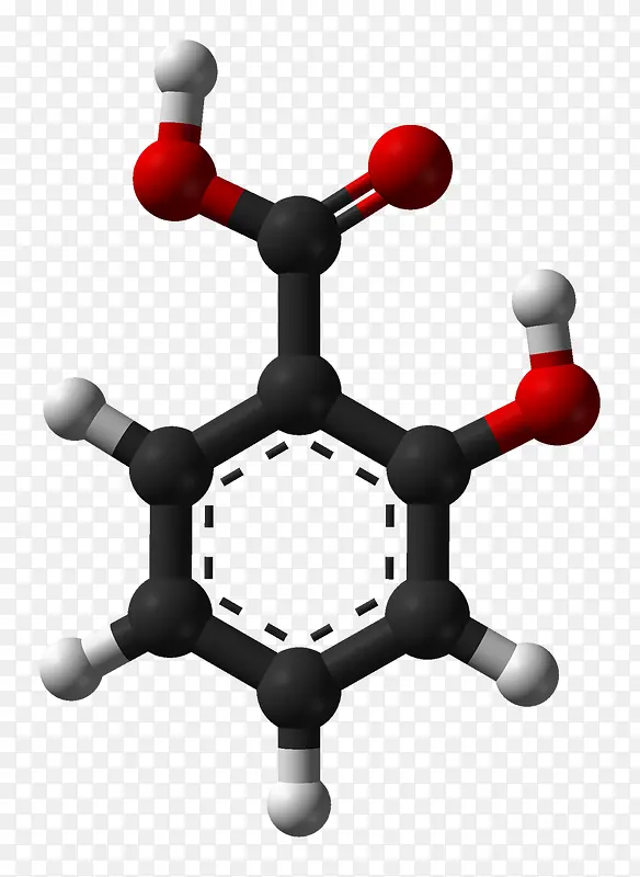 水杨酸 分子