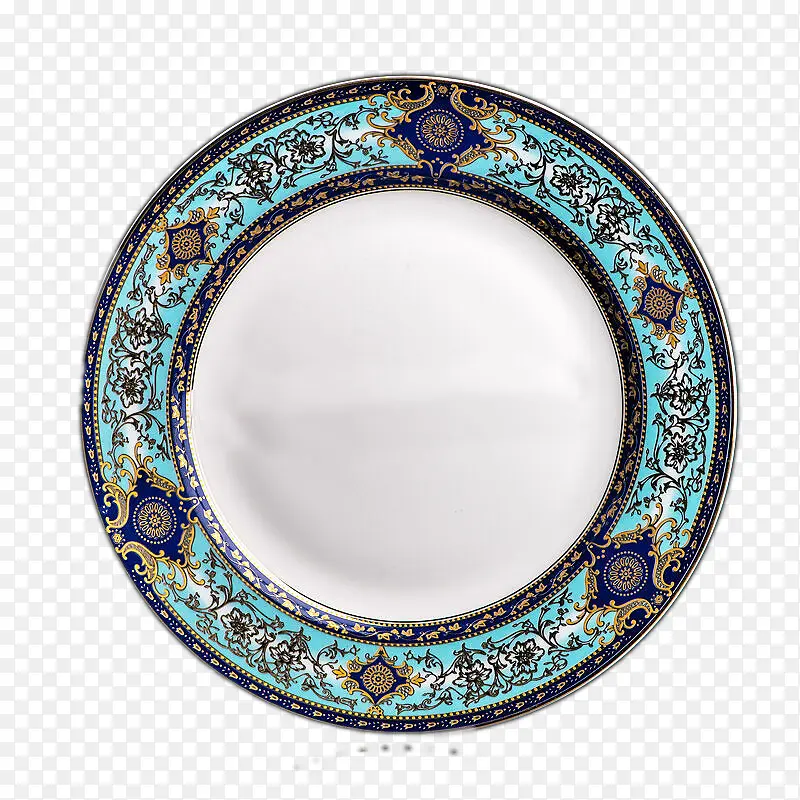 景泰蓝陶瓷圆盘子