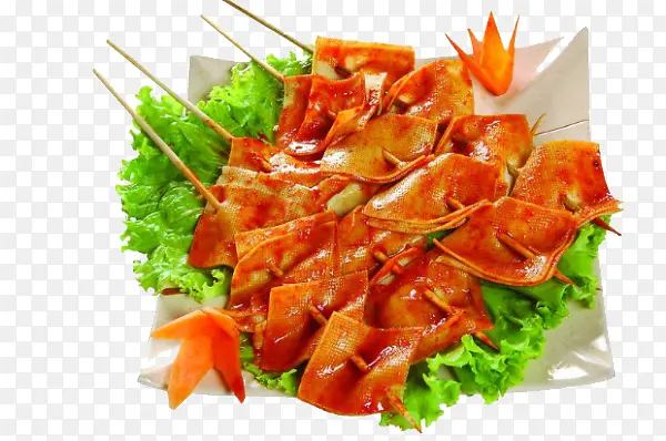 竹签烤肉