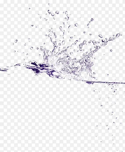 水花四溅