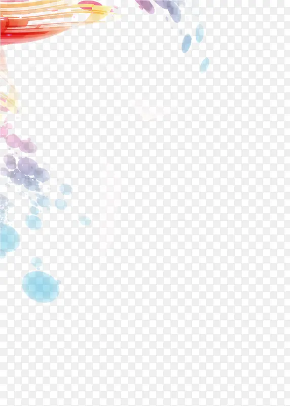 水彩喷溅