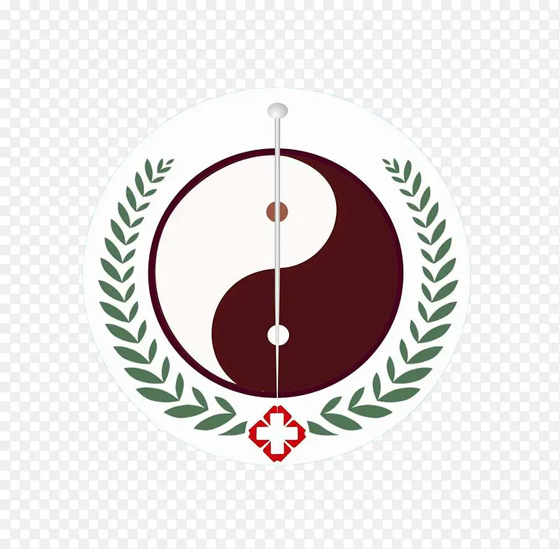 太极八卦中医logo