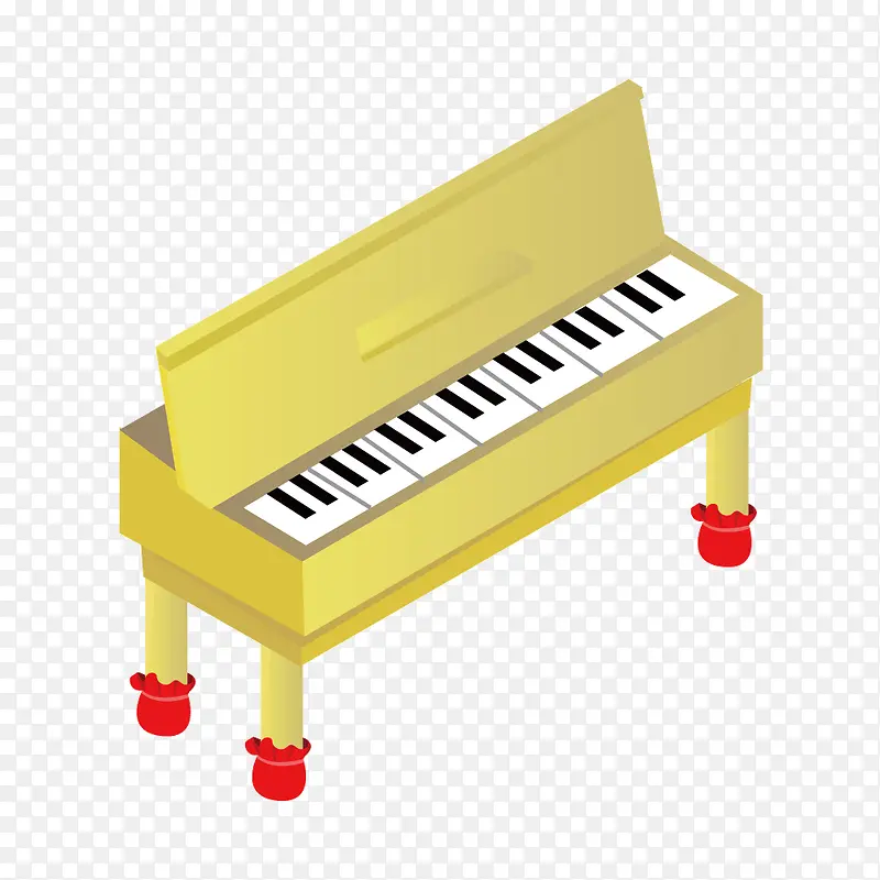 矢量电子钢琴