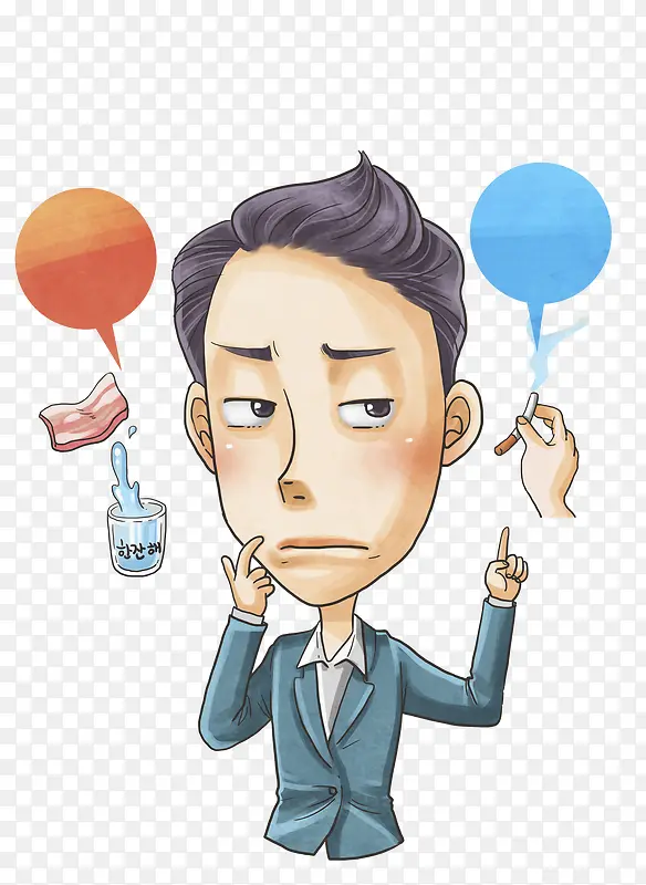 思考的男人PNG图片素材下载_图片编号8178860-PNG素材网