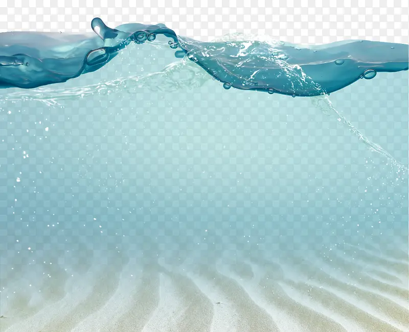 水珠图片素材海浪素描  海底梦