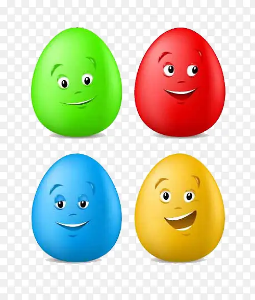 彩色鸡蛋表情
