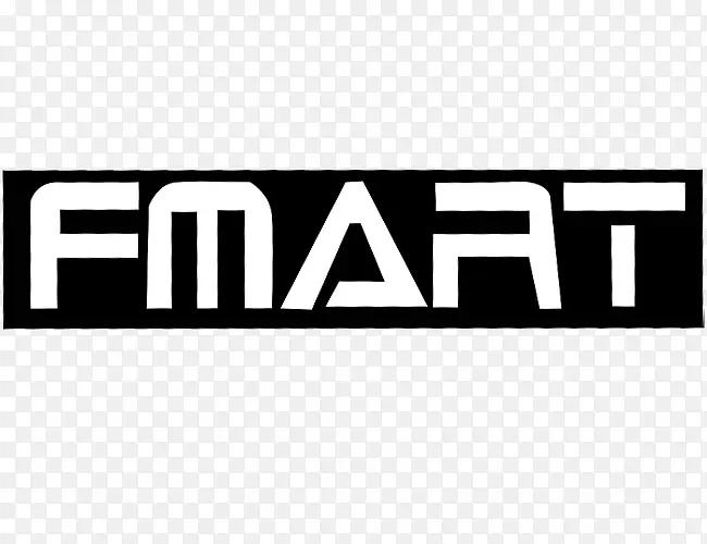 FMART智能机器人黑色英文图标
