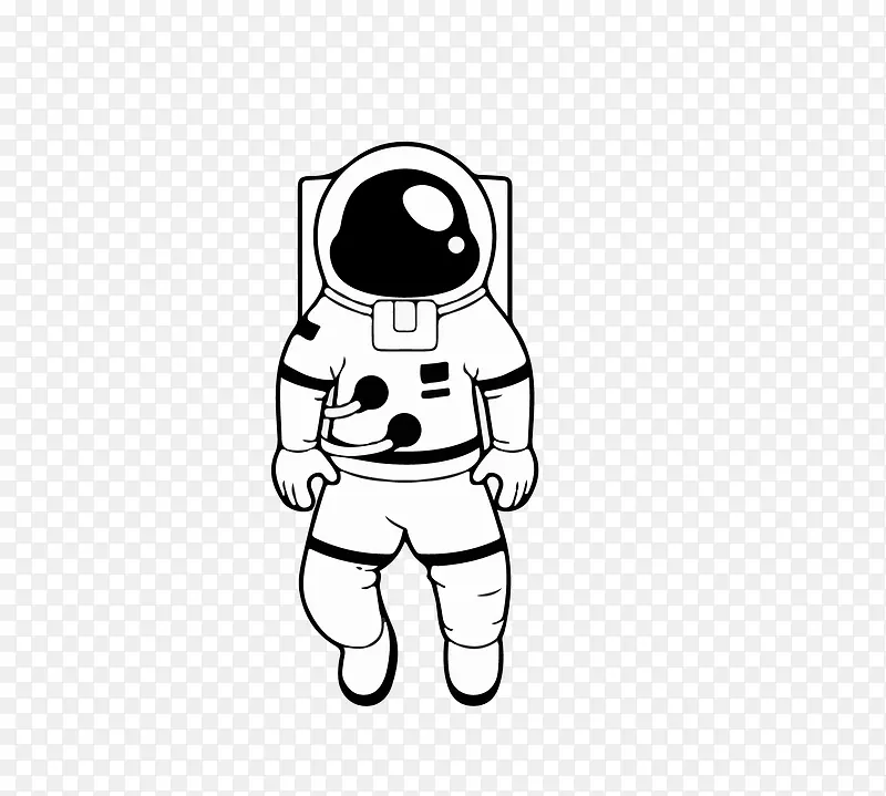 宇航服图标设计