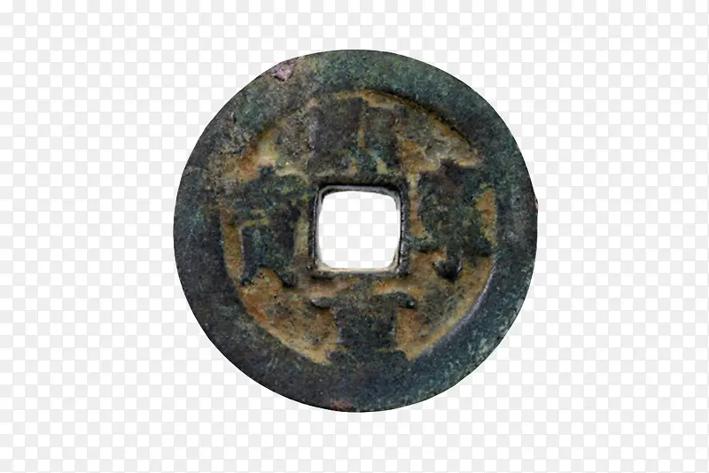 中国古代生锈的铜钱实物