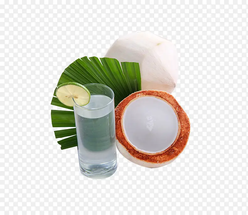 小清新椰青椰汁椰肉