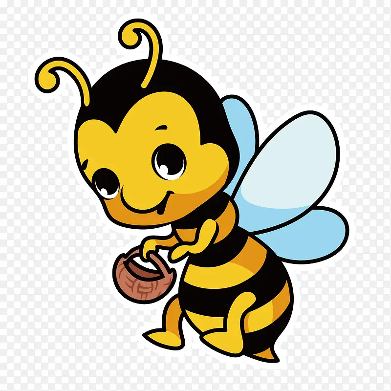 可爱创意卡通小蜜蜂