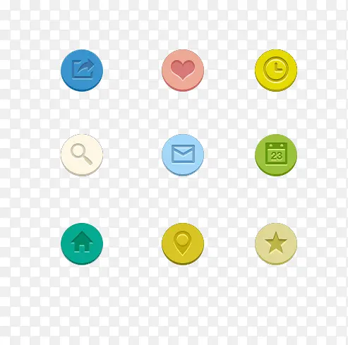 各色小图标PNG图片素材下载_图片编号8188602-PNG素材网
