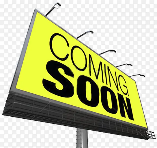 ComingSoon广告牌